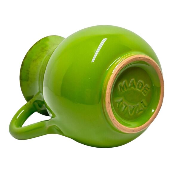 MCM De Silva Ceramiche Italian Vibrant Green Pitcher - Picture 5 of 9